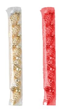 SET 8 PIGNE LUCIDE/SATINATE DIAM. 2.4CM ASSORTITO