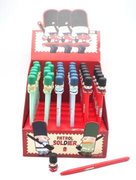 PENNA E GOMMA CON DECORO SCHIACCIANOCI ASSORTITO