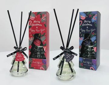 DIFFUSORE PER AMBIENTI ALBERELLO CON BACCHETTINI 100ML ASSORTITO