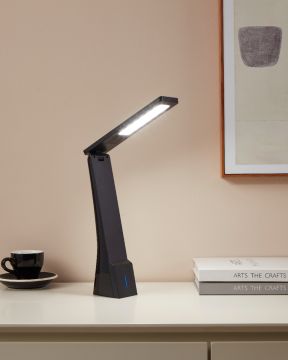 LAMPADA DA TAVOLO A LED LA SECA NERO 5X7 MAX H. 44CM - 1.8W 3000/4000/5000K 170lm