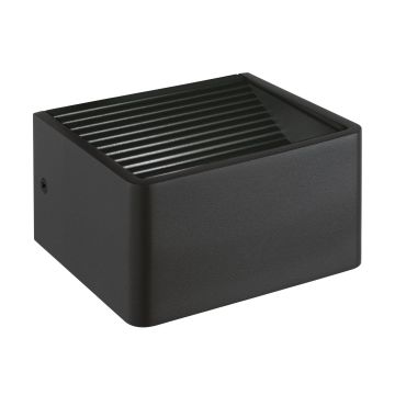 APPLIQUE A LED DONINNI 1 ANTRACITE H. 7.5CM - 1X6.2W 550lm IP55 