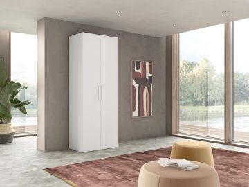 ARMADIO MOD. NEW IDA CM 87.2X53 H.236 FRASSINO BIANCO 