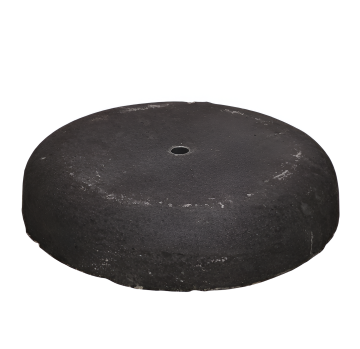 BASE PER OMBRELLONE DIAM. CM 42 IN GRANIGLIA FINITURA NERA