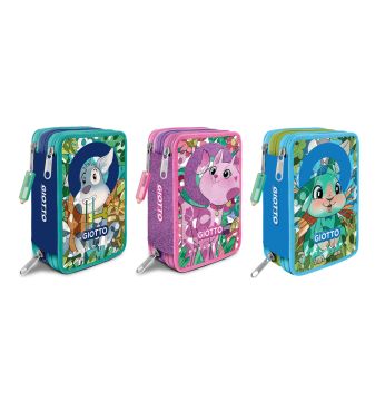 FILA - ASTUCCIO 3 ZIP GIOTTO PET LOVERS ASSORTITO FILA - ASTUCCIO 3 ZIP GIOTTO PET LOVERS ASSORTITO