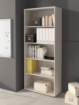 LIBRERIA MOD. OMEGA II CM 78.5X33.6 H.188 CACHEMIRE