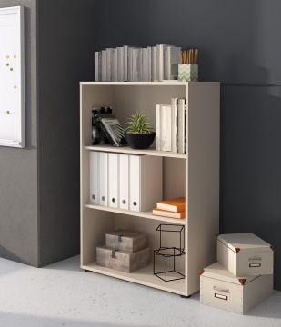 LIBRERIA MOD. OMEGA II CM 78.5X33.6 H.118 CACHEMIRE