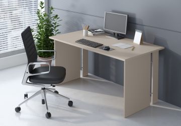 SCRIVANIA MOD. OMEGA II CM 150X78.2 H.75 CACHEMIRE