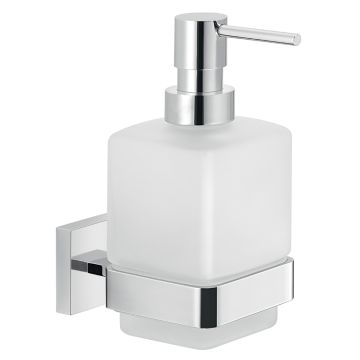 LINEA ELBA - DOSASAPONE IN OTTONE E ALLUMINIO CROMATO