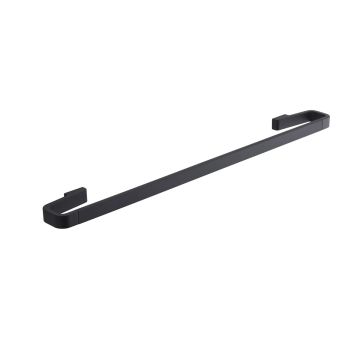 LINEA SAMOA - PORTA SALVIETTE IN OTTONE E CROMALL NERO MATT 60CM