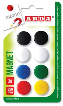 BLISTER 8 MAGNETI FERMAFFOGLI