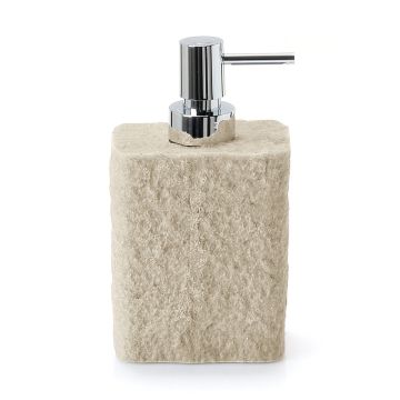 LINEA ARIES - DOSASAPONE IN RESINA E SABBIA BEIGE 