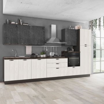 CUCINA MOD. MIRA COMP. RUNA CM 360X60 H.216 VERSIONE DESTRA