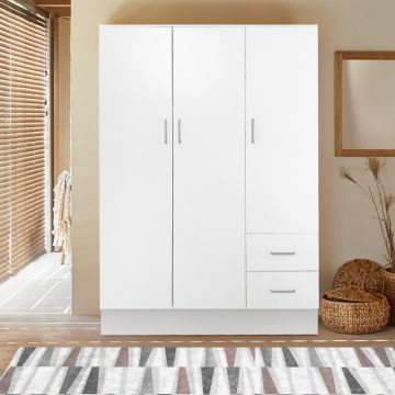ARMADIO CM 120X50 H. 170 BIANCO OPACO 