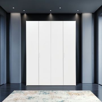 ARMADIO MOD. UNO CM 185.5X45 H. 246 BIANCO OPACO