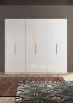 ARMADIO MOD. START CM 275X55 H. 240 BIANCO LUCIDO