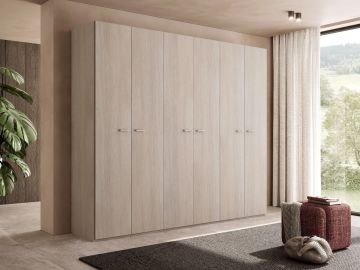 ARMADIO MOD. PARIGI CM 240X52 H. 210 OLMO