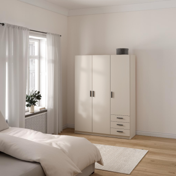 ARMADIO MOD. SPRINT CM 147X49.8 H. 200.4 CASHMERE OPACO