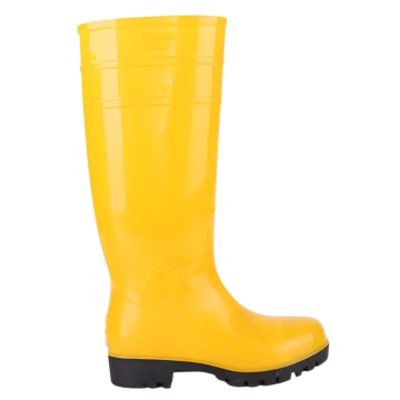 STIVALI IN PVC GIALLI S5 TAGLIA 43