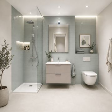 COMPOSIZIONE BAGNO MOD. B201 RUGIADA