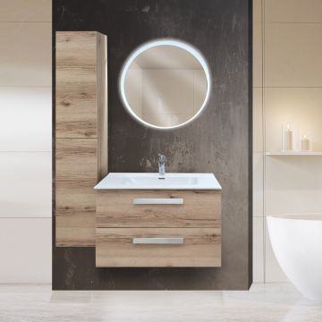 COMPOSIZIONE BAGNO MOD. ANGELA QUERCIA NATURALE