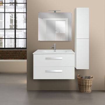COMPOSIZIONE BAGNO MOD. ANGELA BIANCO NORDICO