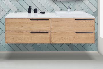BASE BAGNO SOSPESA MOD. TABULA CM 170 ROVERE MAIS 