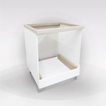 BASE MIRA CM 60 PER INCASSO FORNO E PIANO COTTURA BIANCO LUCIDO BASE MIRA CM 60 PER INCASSO FORNO E PIANO COTTURA BIANCO LUCIDO