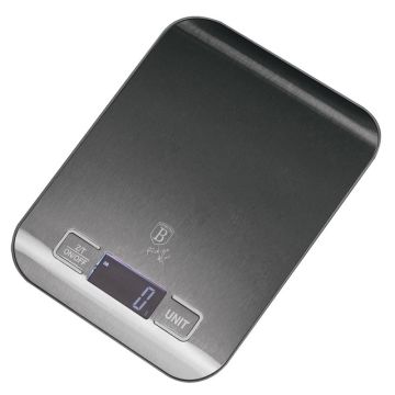 BILANCIA DA CUCINA DIGITALE BLACK SILVER 5KG 