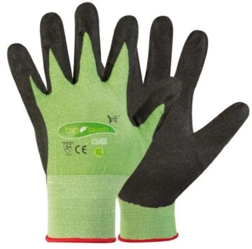 GUANTI DA LAVORO BIOTOUCHONE IN NYLON/SPANDEX VERDE/NERO TG XL