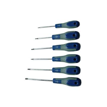 SET 6 GIRAVITI TORX IN CROMO VANADIO