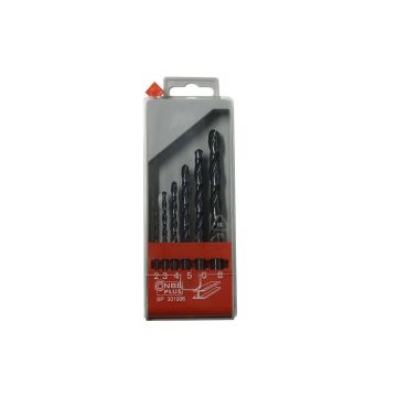 SET 6 PUNTE IN METALLO HSS 2-8mm