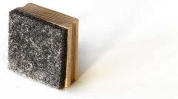 ARDA - CANCELLINO IN LEGNO PER LAVAGNA 4.5X4.5CM 