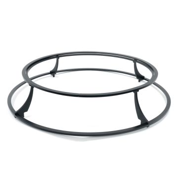 BONFEU - SUPPORTO GRIGLIA PER BRACIERE 54X16 IN ACCIAIO NERO