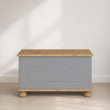 CASSAPANCA RICHMOND CM 82,4X39,9 H. 44,8 ELEPHANT GREY E ALMOND