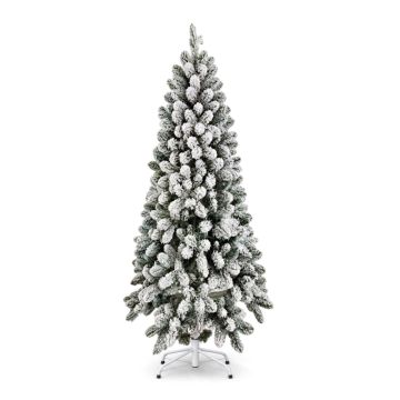 ALBERO DI NATALE INNEVATO H. 180CM