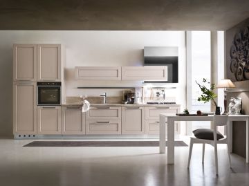 CUCINA COMPONIBILE MOD. CLOE TUTTA LACCATO CIPRIA