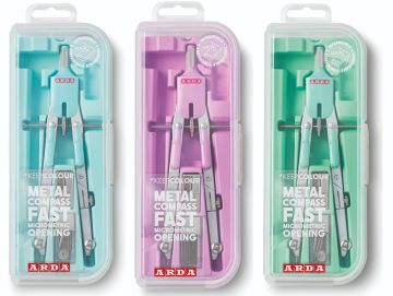 LINEA KEEP COLOUR PASTEL - KIT 3 PEZZI BALAUSTRONE COMPACT ASSORTITO