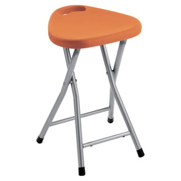 SGABELLO DA BAGNO RICHIUDIBILE ARANCIONE 30X29.3 H. 46.5CM
