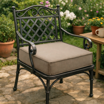 CUSCINO QUADRATO DA ESTERNO KORAI 45X45CM CAFFE'