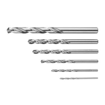 SET 6 PUNTE PER METALLO HSS LUCIDATE 2-8mm