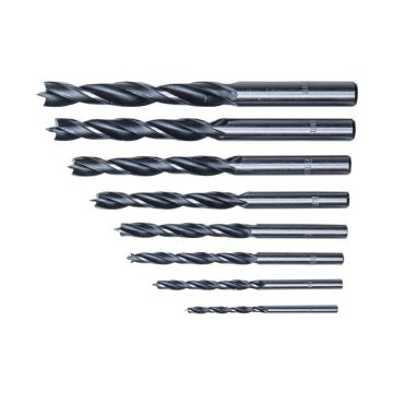 SET 8 PUNTE ELICOIDALI PER LEGNO 3-10mm