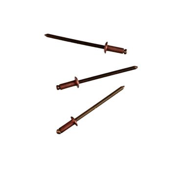 SET 50 RIVETTI CIECHI IN RAME 3,2X8,0mm