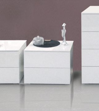 COMODINO PRIVILEGIO BIANCO LUCIDO