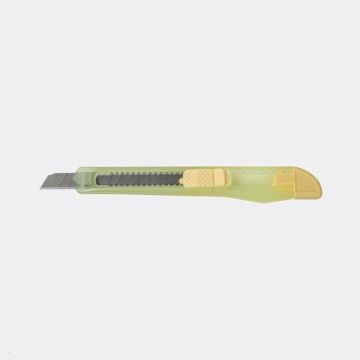 LEBEZ - CUTTER BLOCCALAMA 9MM GIALLO 