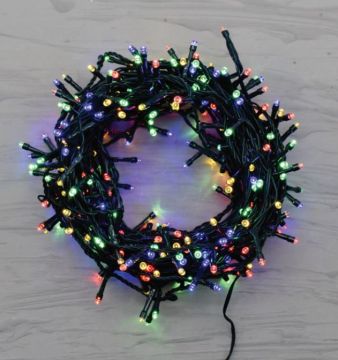 480 LED MULTICOLOR GIOCHI DI LUCE USO ESTERNO IP44 24M+2M