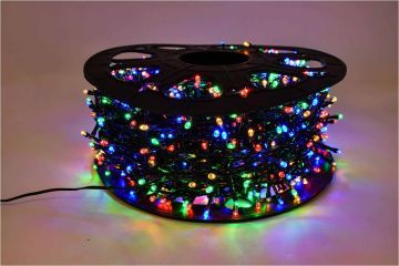 LUCI DI NATALE 1500 LED MULTICOLOR CON TRASFORMATORE 75+2MT LUCI DI NATALE 1500 LED MULTICOLOR CON TRASFORMATORE 75+2MT