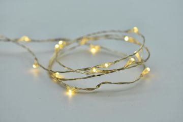 LUCI DI NATALE 180 NANOLED LUCE CALDA CON TRASFORMATORE 15+5MT