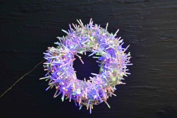 LUCI DI NATALE 1500 MICROLED MULTICOLOR CON TRASFORMATORE 30+3MT
