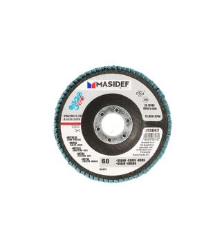 DISCO ABRASIVO LAMELLARE UNIVERSALE 115X13MM GRANA 60