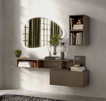 MOBILE DA INGRESSO INFINITY 2.0 BRONZO CON VANI 